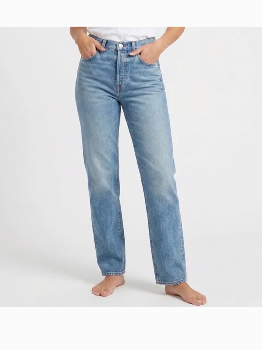 Madewell The Longline Straight Jean Womens Size 25